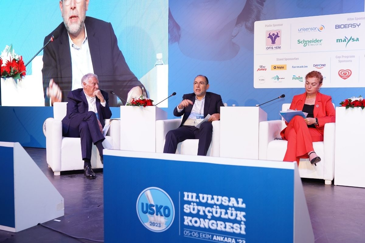 Ak Gıda- İçim Süt CEO’su Ali Sözen, Ulusal Sütçülük Kongresi’nde konuştu